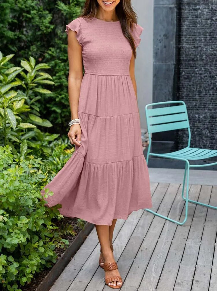 Amelia | Elegant Summer Midi Dress