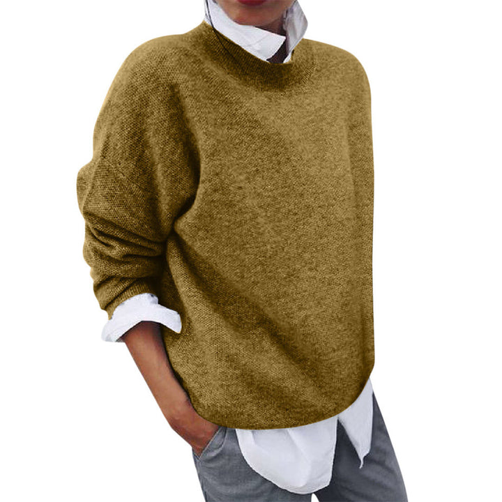 Avery | Women's Crew-Neck Oversized Knit Sweater