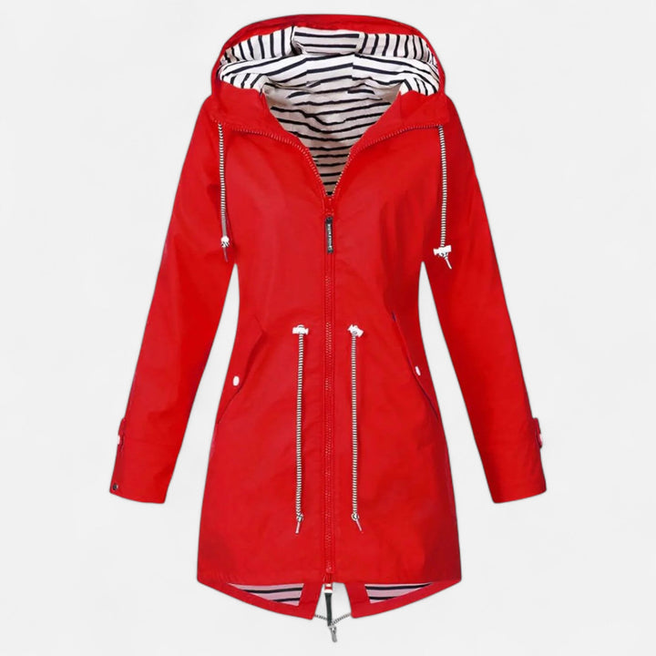 Coralie | Women's Waterproof Longline Rain Jacket
