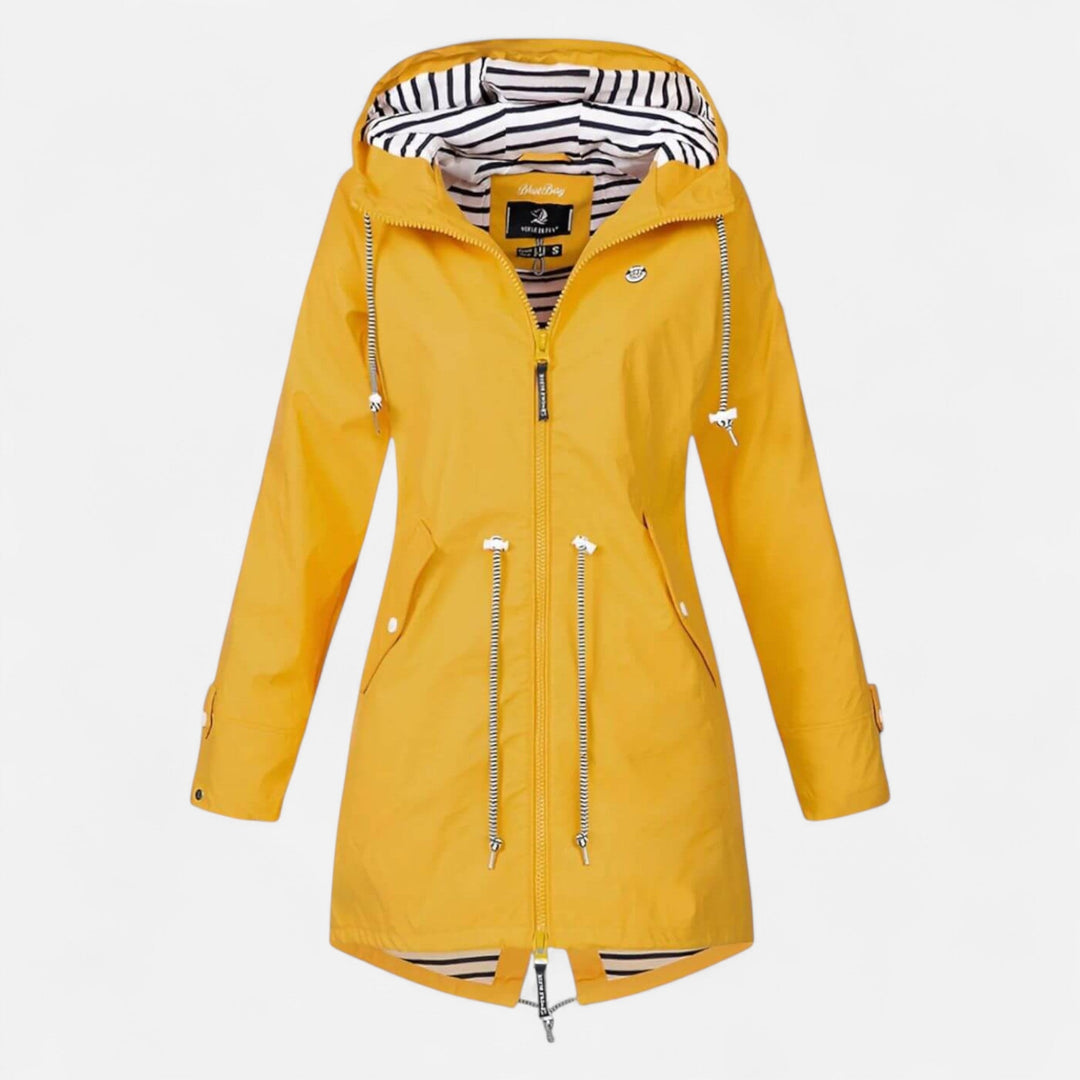 Coralie | Women's Waterproof Longline Rain Jacket
