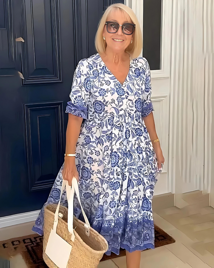 Joanna - Boho Floral Dress