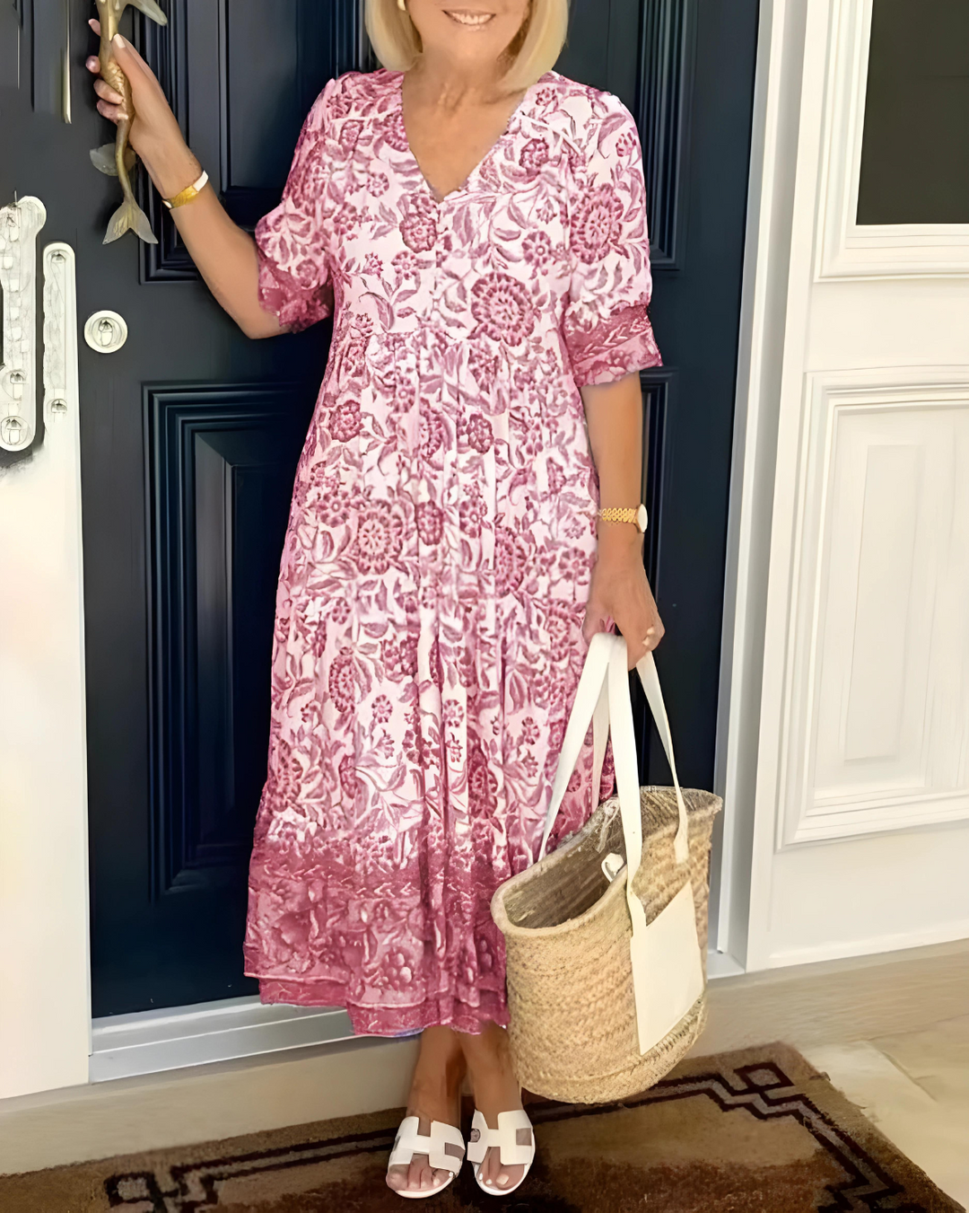 Joanna - Boho Floral Dress
