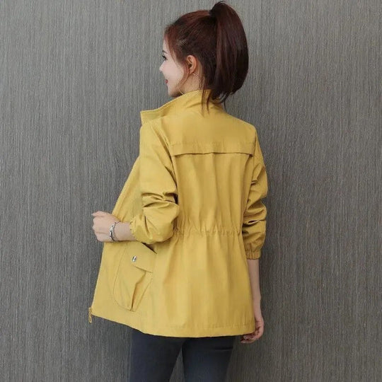 Everly | Women's Casual Stand-Collar Lightweight Trenchcoat