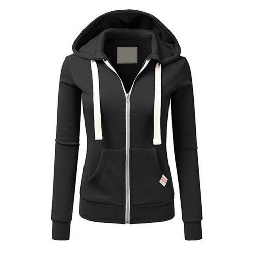Lena | Women's Slim-Fit Long Sleeve Zip Hoodie