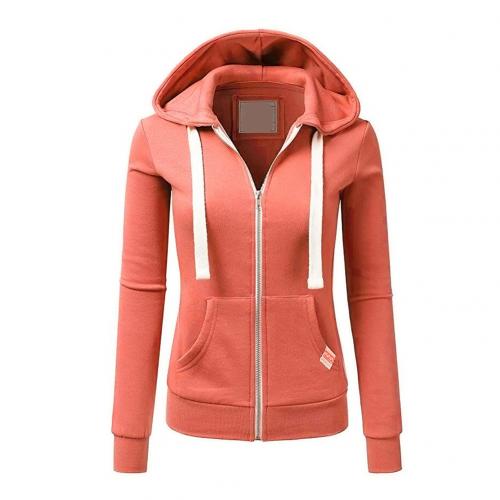 Lena | Women's Slim-Fit Long Sleeve Zip Hoodie