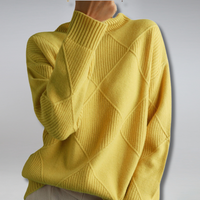Maren | Women's Cozy Turtleneck Long Sleeve Oversized Sweater