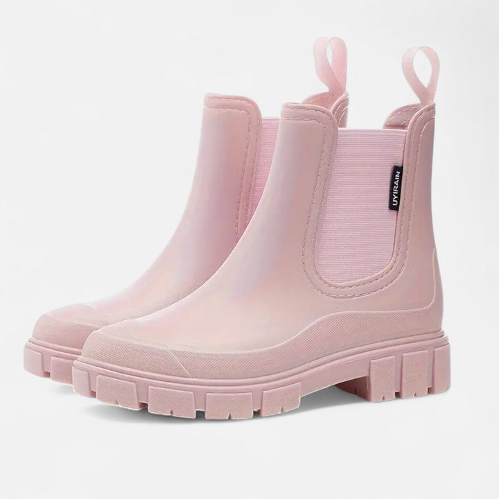 Margot | Women's Waterproof Lug-Sole Chelsea Ankle Rain Boots