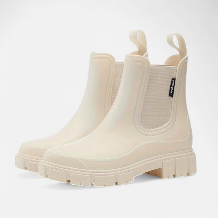 Margot | Women's Waterproof Lug-Sole Chelsea Ankle Rain Boots