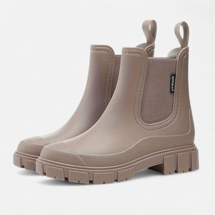 Margot | Women's Waterproof Lug-Sole Chelsea Ankle Rain Boots