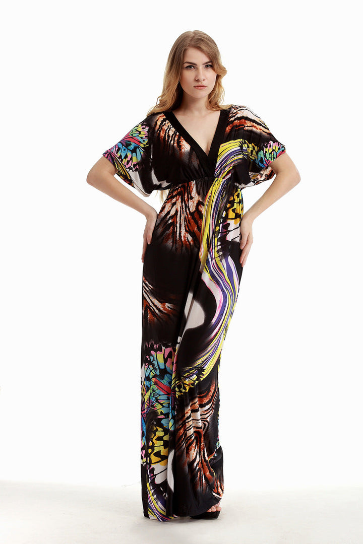 Ella | Flattering Butterfly Maxi Dress