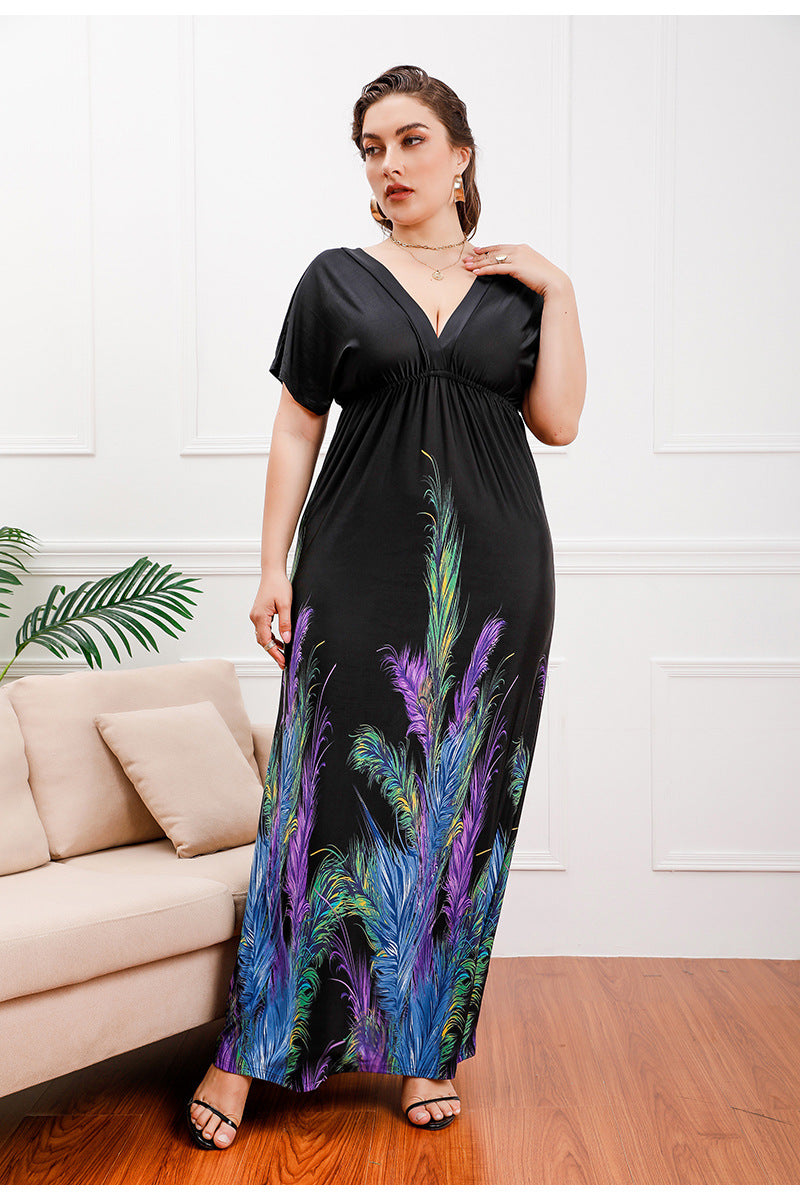 Ella | Flattering Butterfly Maxi Dress