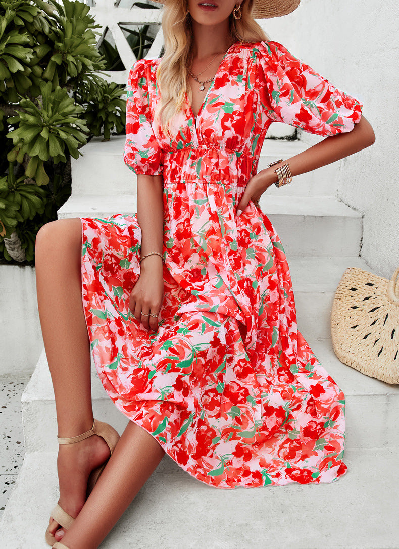 Sandra | Floral Summer Dress