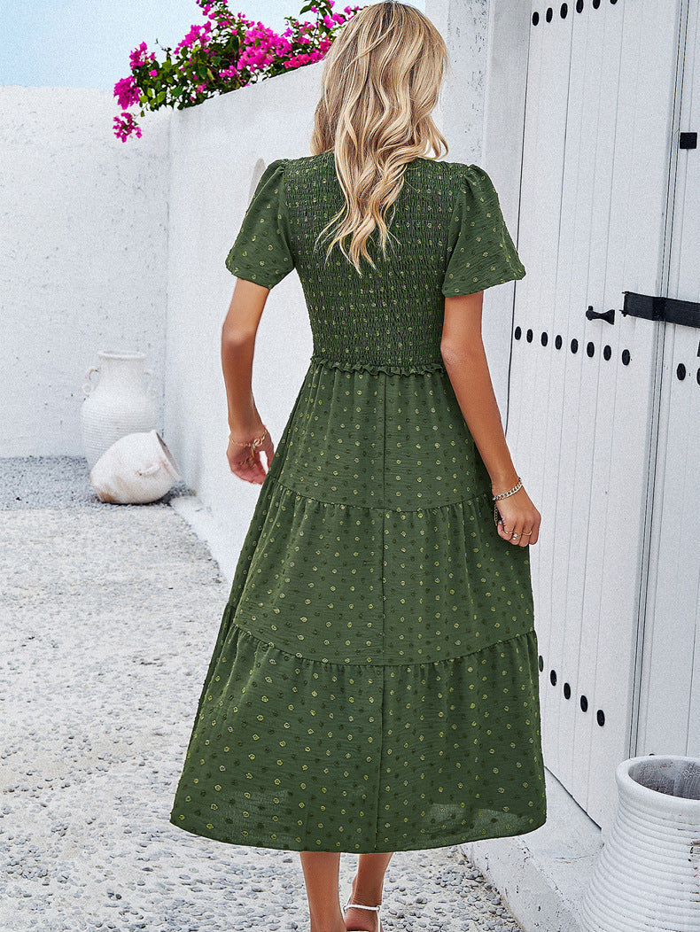 Lola | Flattering Polka Dot Dress