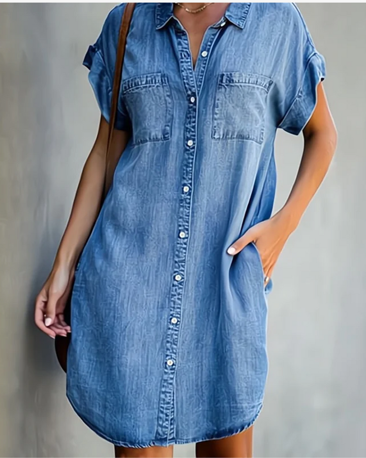 Elenore - Denim Dress