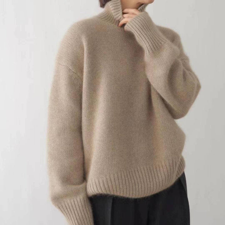 Vera | Women's Cozy Turtleneck Oversized Sweater