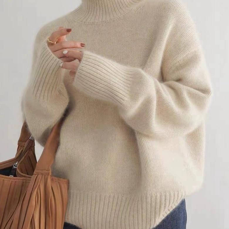 Vera | Women's Cozy Turtleneck Oversized Sweater
