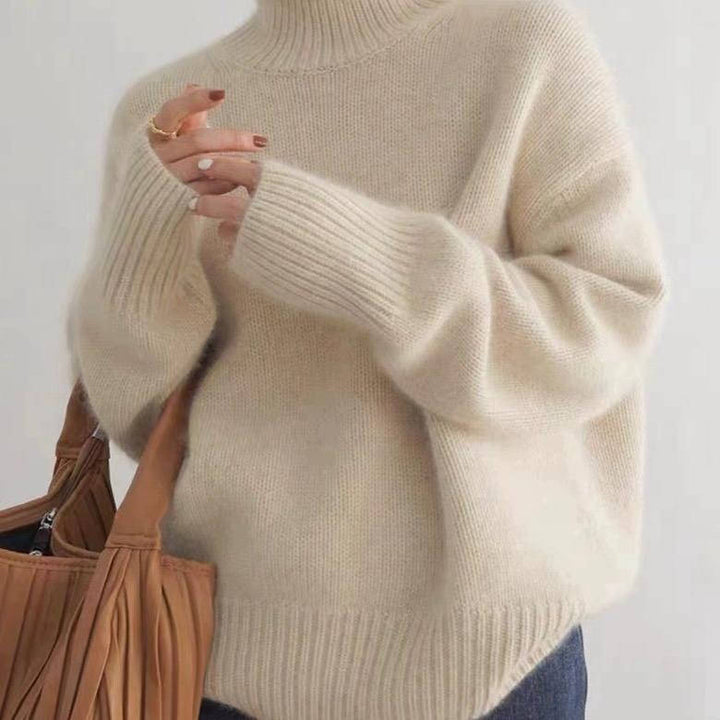 Vera | Women's Cozy Turtleneck Oversized Sweater