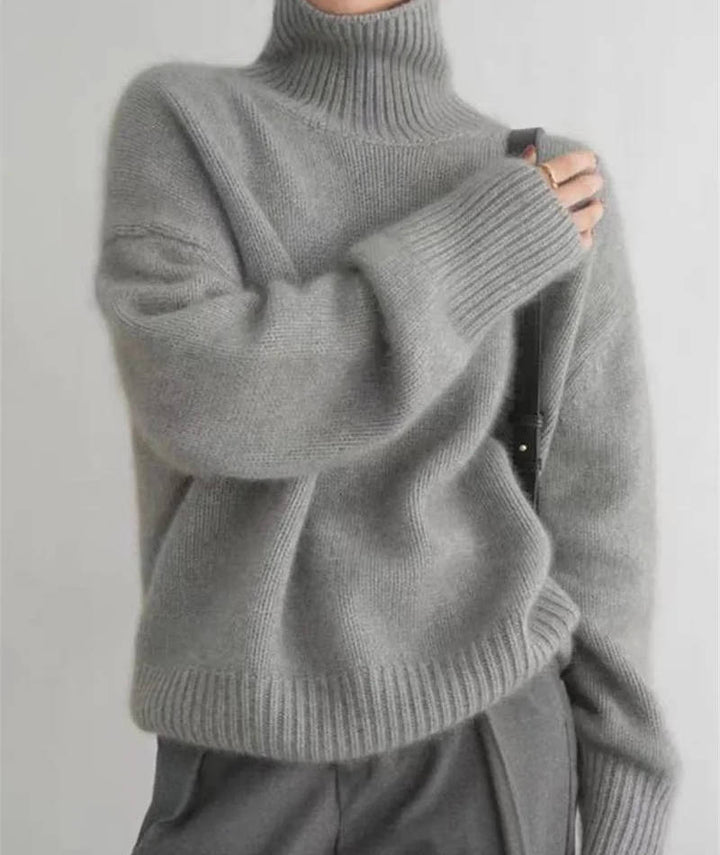 Vera | Women's Cozy Turtleneck Oversized Sweater