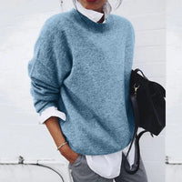 Bianca | Women's Oversized Mock Neck Sweater