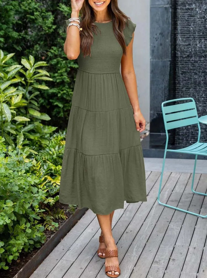Amelia | Elegant Summer Midi Dress