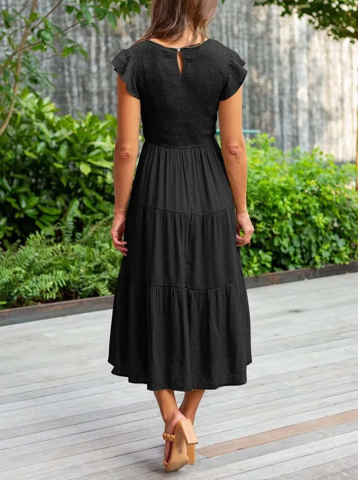 Amelia | Elegant Summer Midi Dress