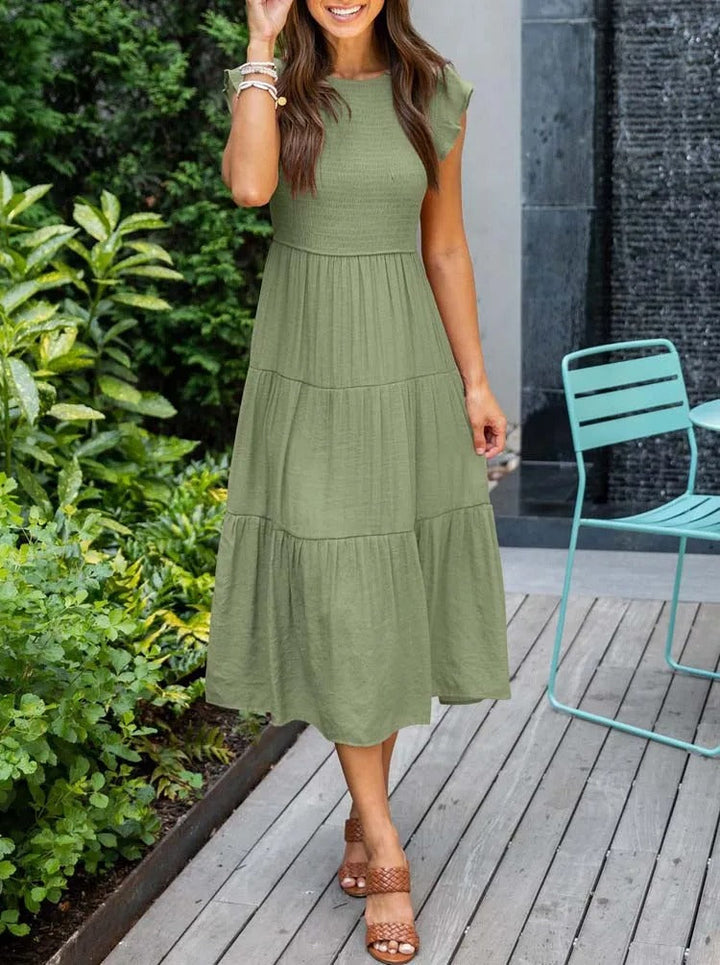 Amelia | Elegant Summer Midi Dress