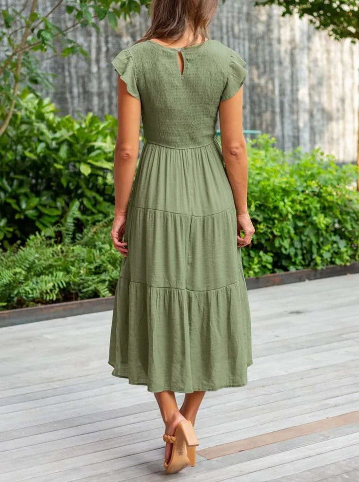 Amelia | Elegant Summer Midi Dress