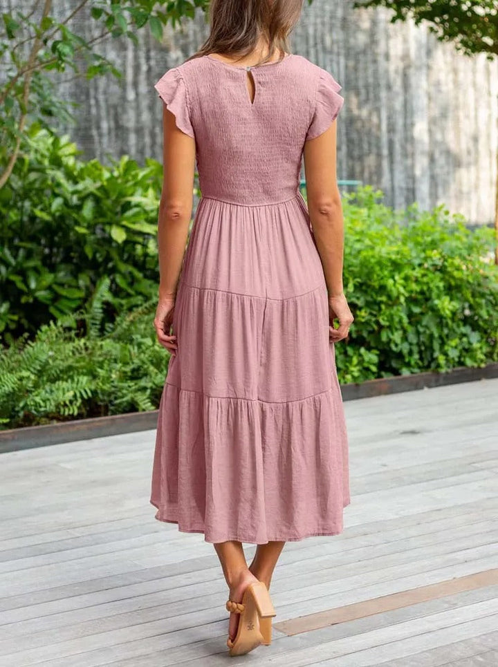 Amelia | Elegant Summer Midi Dress