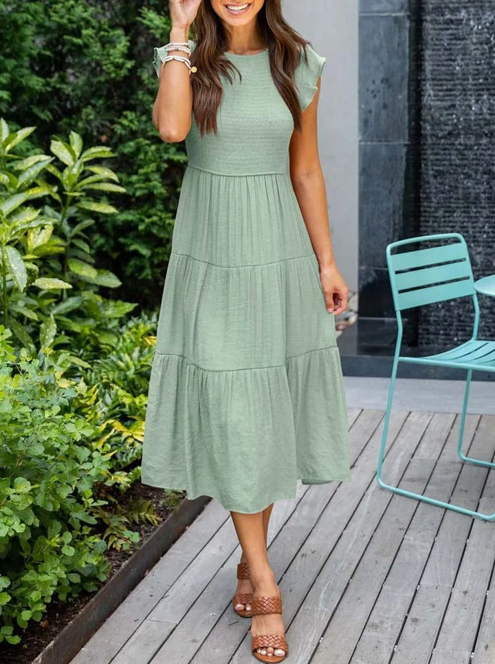 Amelia | Elegant Summer Midi Dress