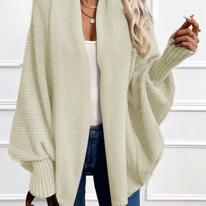 Harlow draped shawl collar cardigan in light green, front closeup