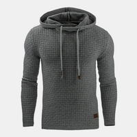 Julian | Men's Vintage Textured Drawstring Pullover Hoodie