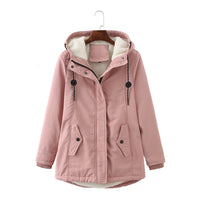 Marina | Women's Hooded Sherpa-Lined Winter Parka Jacket
