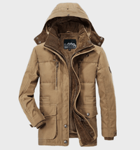 Men's Hooded Insulated Winter Jacket | Thaddeus