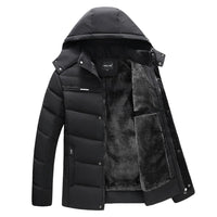 Men's Hooded Quilted Puffer Winter Jacket | Callahan