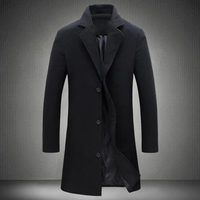 Theodore | Men's Tailored Long Formal Wool Coat