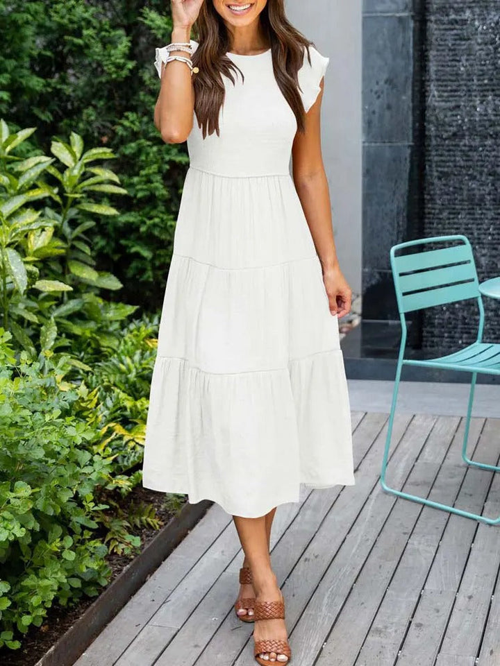 Amelia | Elegant Summer Midi Dress